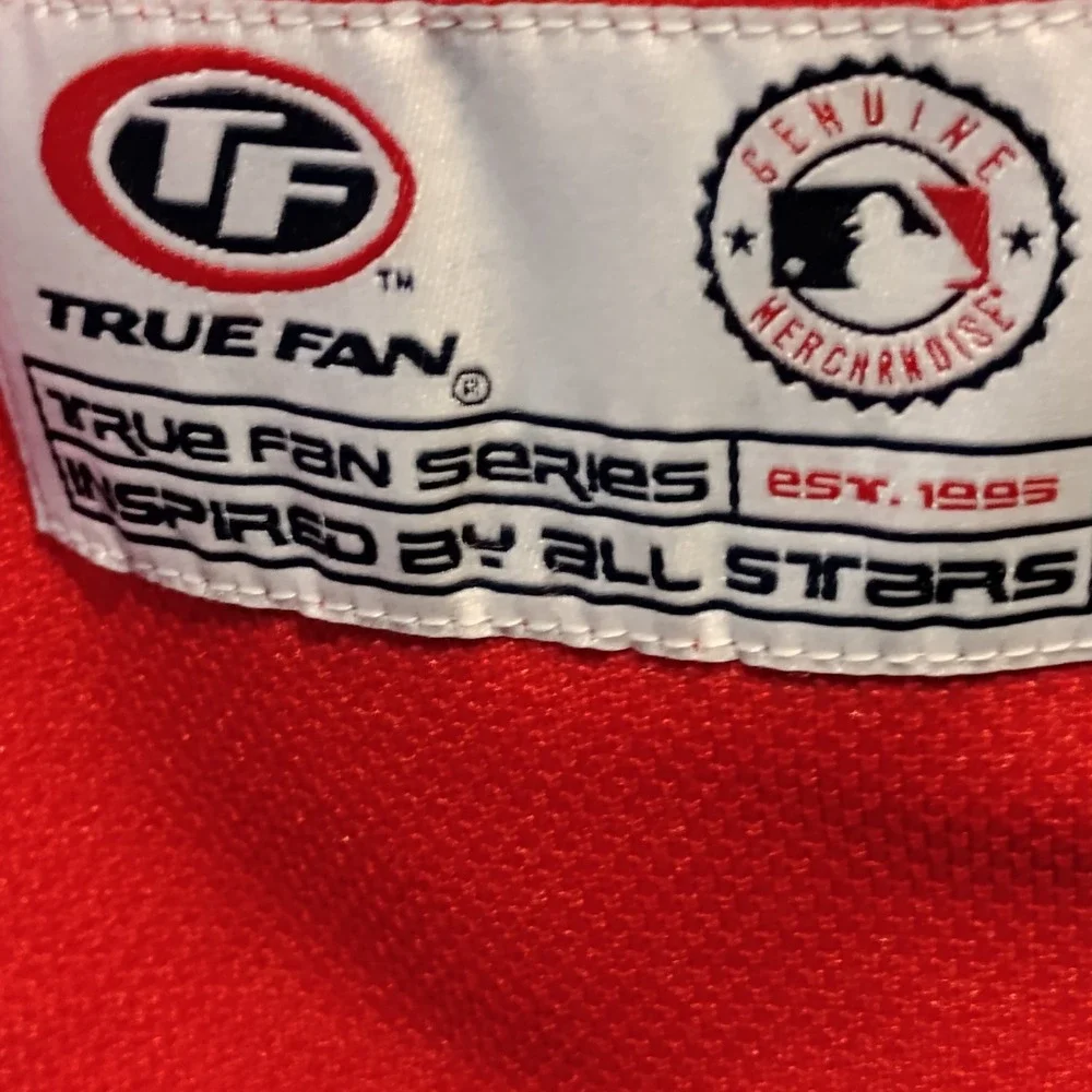 St Louis Cardinals Jersey MLB True Fan Series Large Genuine Merchandise